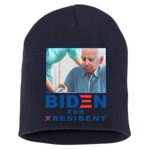 Biden For Resident Funny Biden Nursing Gift Short Acrylic Beanie