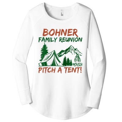 Bohner Family Reunion Pitch A Tent Women's Perfect Tri Tunic Long Sleeve Shirt