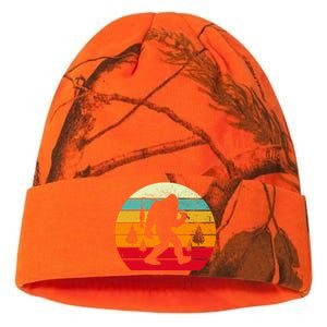 Bigfoot Fishing Retro Sunset Kati Licensed 12" Camo Beanie