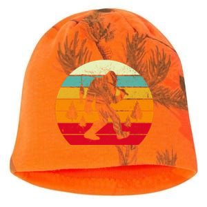 Bigfoot Fishing Retro Sunset Kati - Camo Knit Beanie