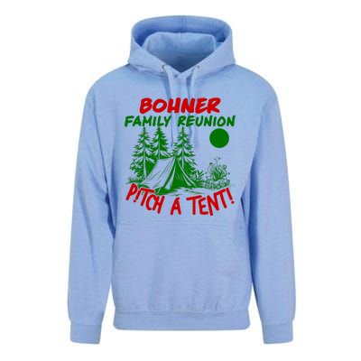 Bohner Family Reunion Pitch A Tent Bohner Family Reunion Christmas Unisex Surf Hoodie