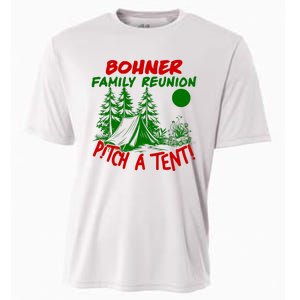 Bohner Family Reunion Pitch A Tent Bohner Family Reunion Christmas Cooling Performance Crew T-Shirt