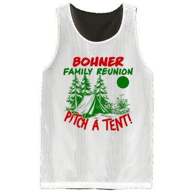 Bohner Family Reunion Pitch A Tent Bohner Family Reunion Christmas Mesh Reversible Basketball Jersey Tank