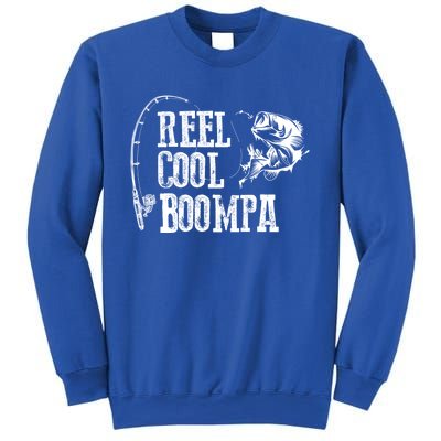 Boompa Fishing: Reel Cool Boompa Funny Gift Cool Gift Sweatshirt