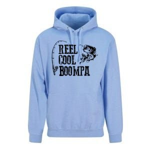 Boompa Fishing: Reel Cool Boompa Funny Gift Cool Gift Unisex Surf Hoodie