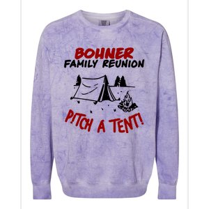 Bohner Family Reunion Colorblast Crewneck Sweatshirt