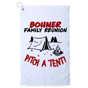 Bohner Family Reunion Platinum Collection Golf Towel