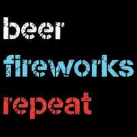 Beer Fireworks Repeat 4Th Of July Beer Drinking Cooling Performance Crew T-Shirt