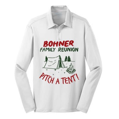 Bohner Family Reunion Silk Touch Performance Long Sleeve Polo