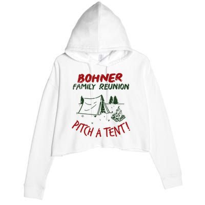 Bohner Family Reunion Crop Fleece Hoodie