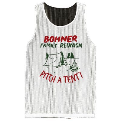 Bohner Family Reunion Mesh Reversible Basketball Jersey Tank