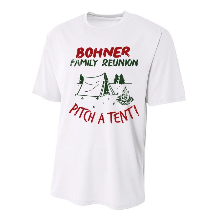 Bohner Family Reunion Performance Sprint T-Shirt