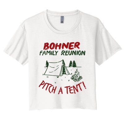 Bohner Family Reunion Women's Crop Top Tee