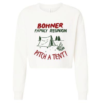 Bohner Family Reunion Cropped Pullover Crew