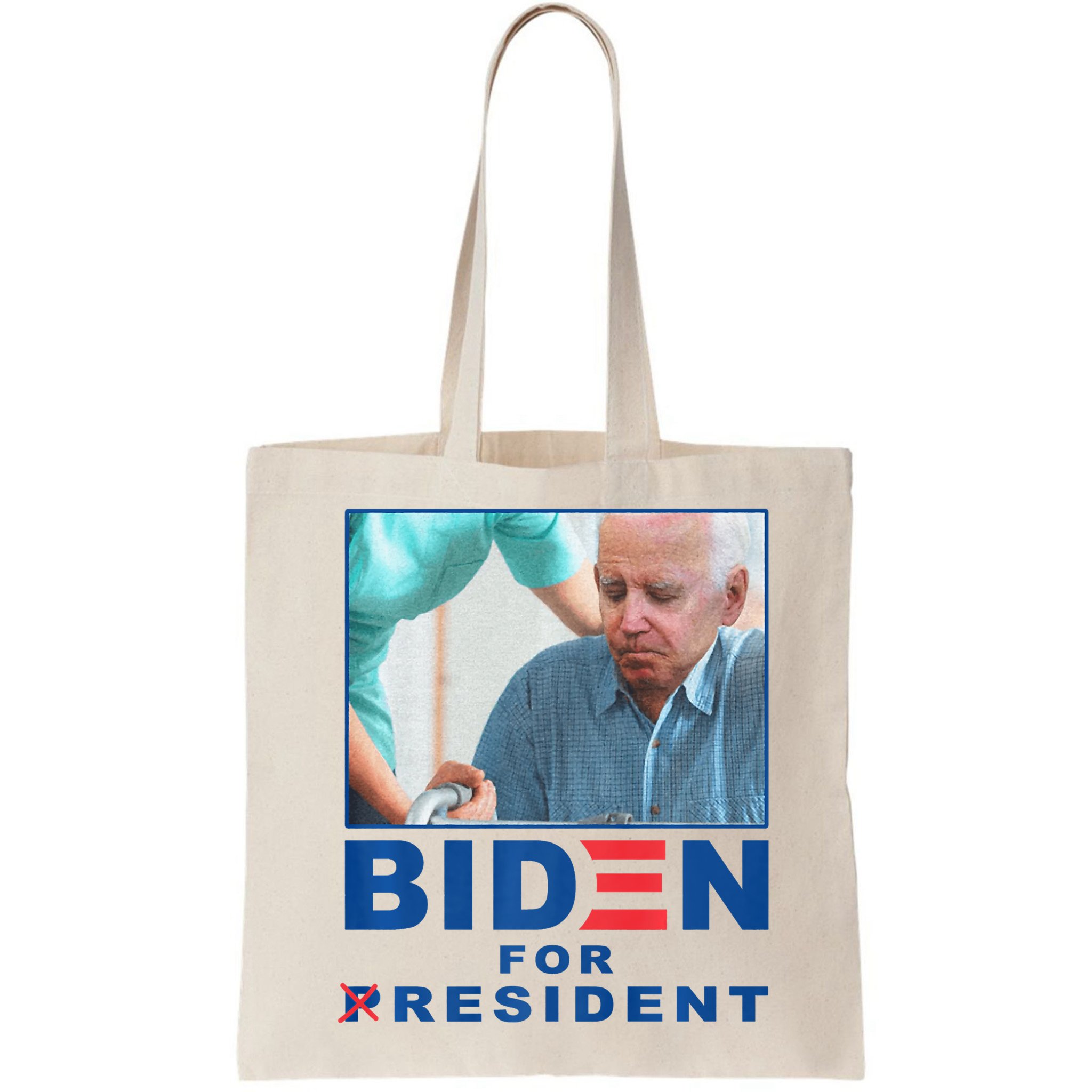 Biden For Resident Funny Biden Nursing Bag
