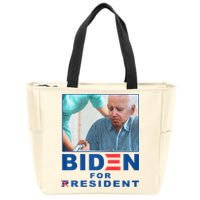 Biden For Resident Funny Biden Nursing Zip Tote Bag