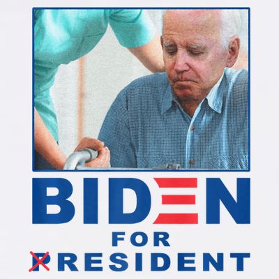 Biden For Resident Funny Biden Nursing T-Shirt