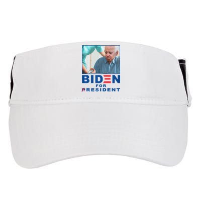 Biden For Resident Funny Biden Nursing Adult Drive Performance Visor