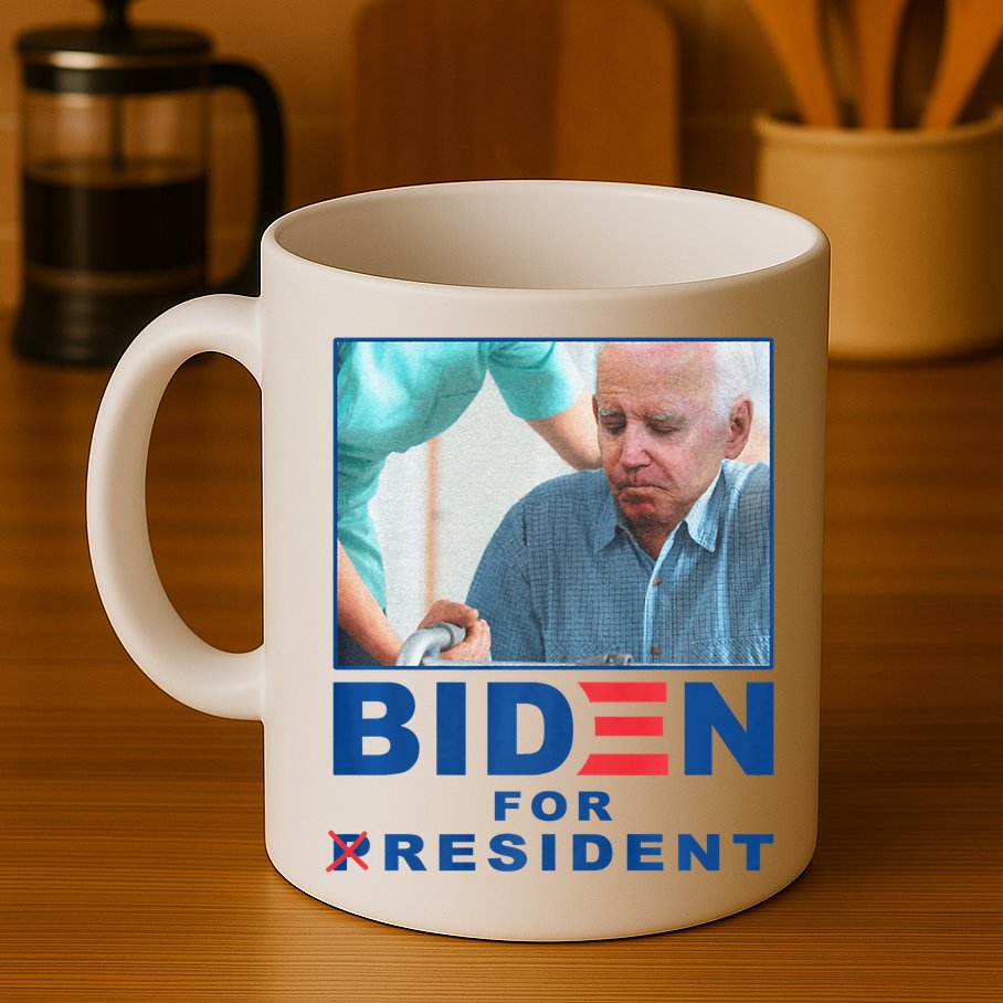 Biden For Resident Funny Biden Nursing Mug