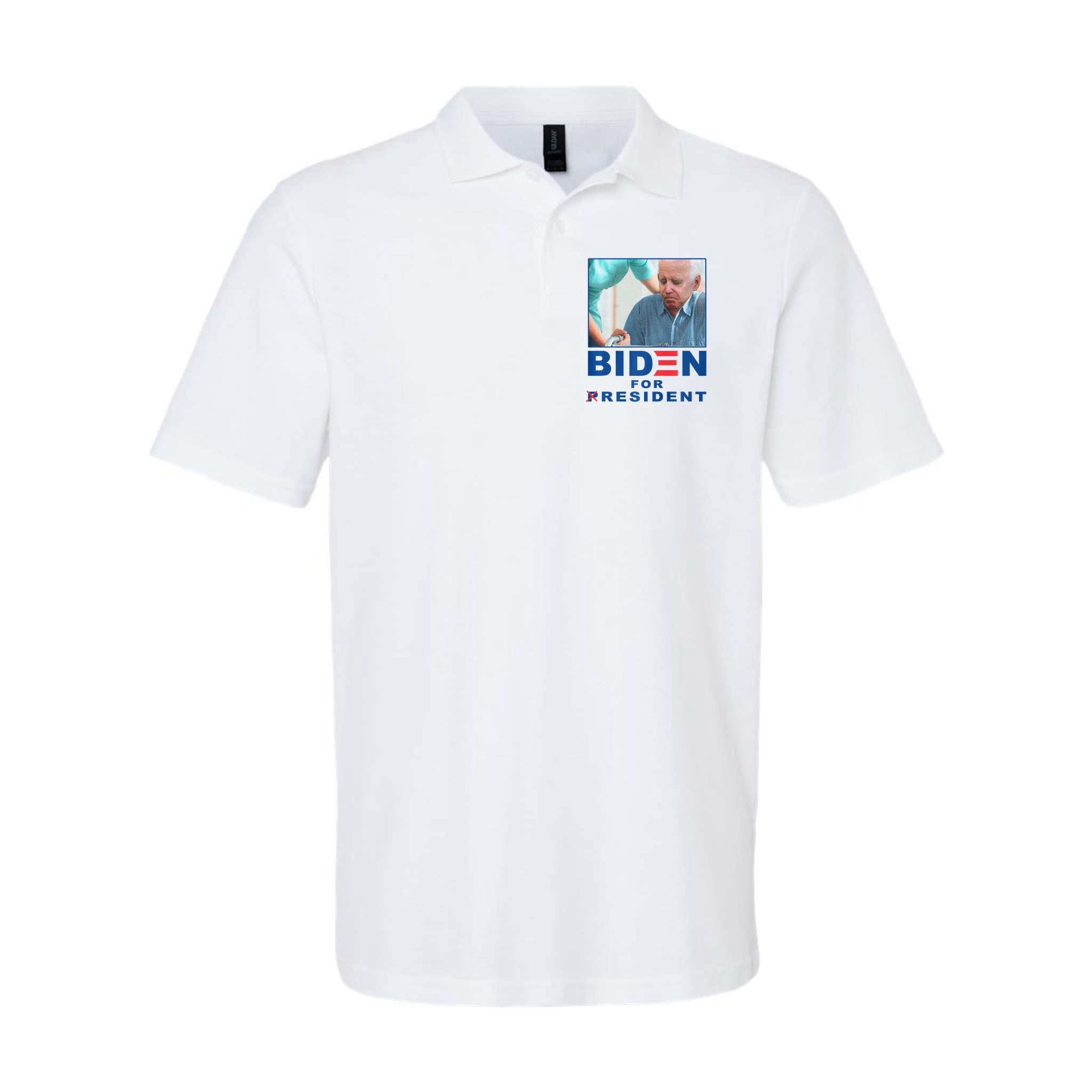 Biden For Resident Funny Biden Nursing Polo