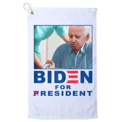 Biden For Resident Funny Biden Nursing Golf Towel