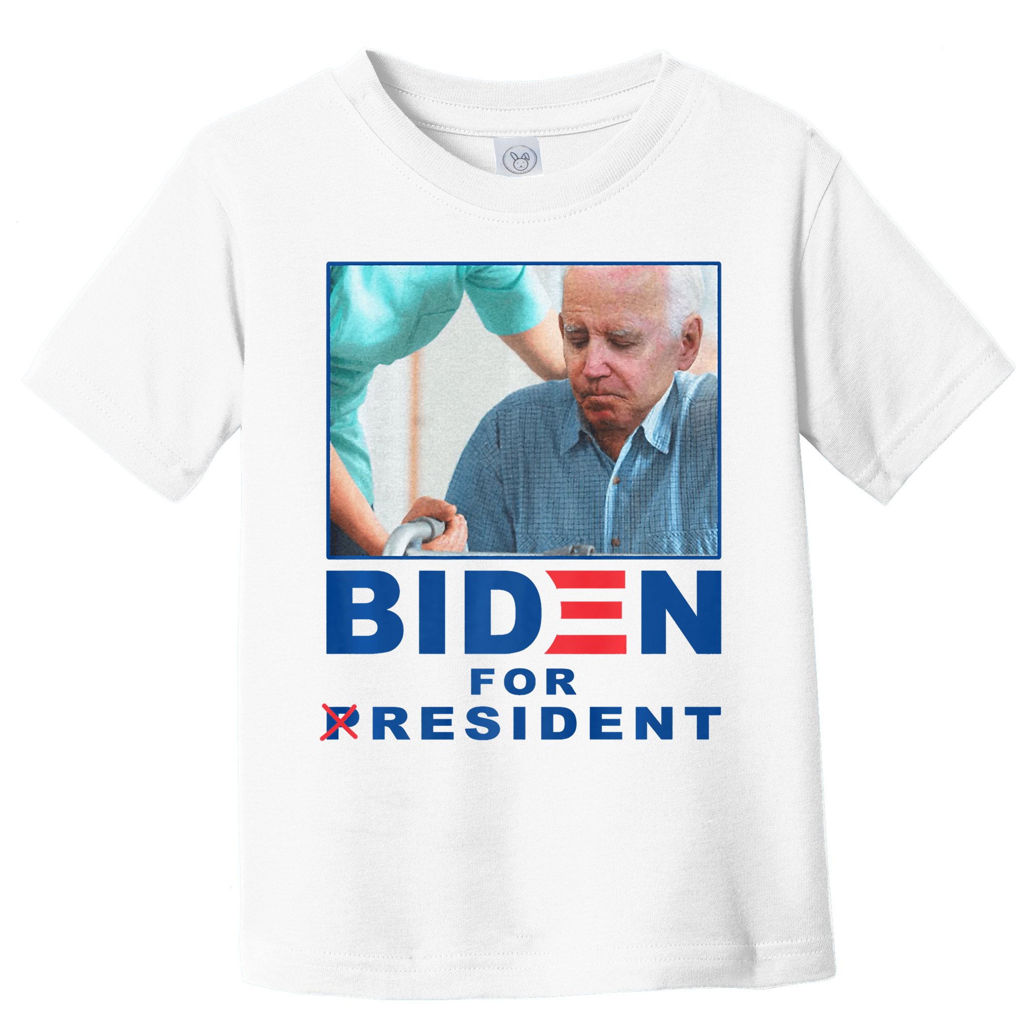 Biden For Resident Funny Biden Nursing Toddler T-Shirt