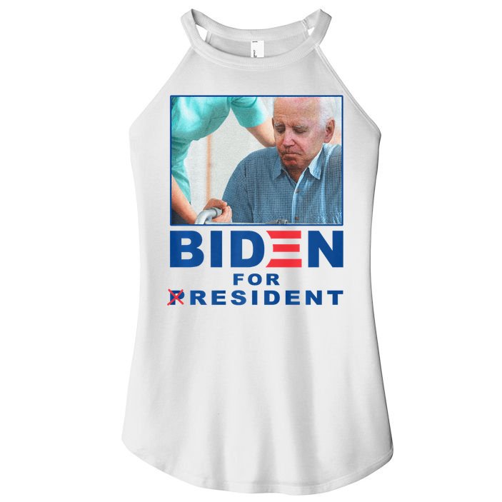 Biden For Resident Funny Biden Nursing Women's Perfect Tri Rocker Tank