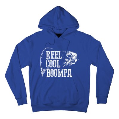 Boompa Fishing: Reel Cool Boompa Funny Gift Cool Gift Hoodie