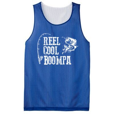 Boompa Fishing: Reel Cool Boompa Funny Gift Cool Gift Mesh Reversible Basketball Jersey Tank