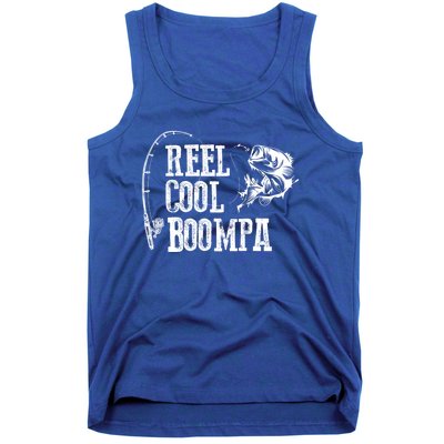 Boompa Fishing: Reel Cool Boompa Funny Gift Cool Gift Tank Top