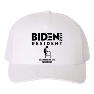 Biden For Resident At Guantanamo Bay Cuba Nursing Home Yupoong Adult 5-Panel Trucker Hat