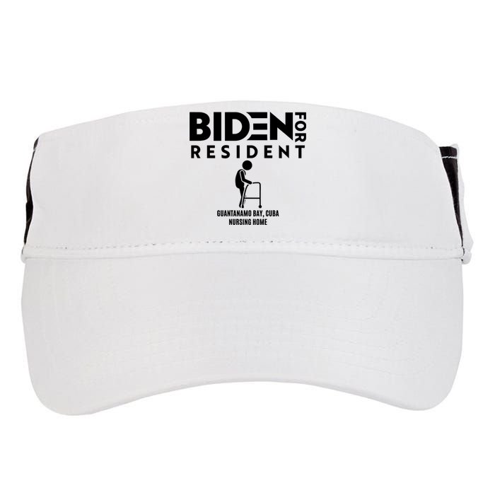 Biden For Resident At Guantanamo Bay Cuba Nursing Home Adult Drive Performance Visor