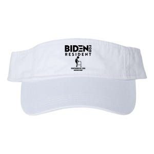 Biden For Resident At Guantanamo Bay Cuba Nursing Home Valucap Bio-Washed Visor