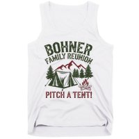 Bohner Family Reunion Pitch A Tent Tank Top