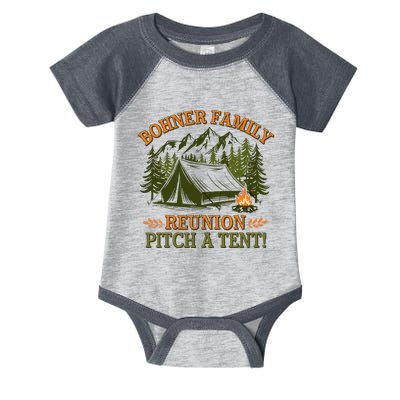 Bohner Family Reunion Pitch A Tent Infant Baby Jersey Bodysuit