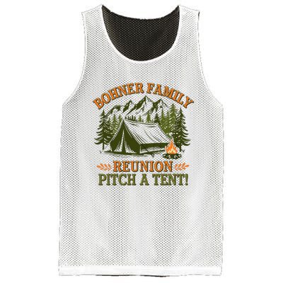 Bohner Family Reunion Pitch A Tent Mesh Reversible Basketball Jersey Tank