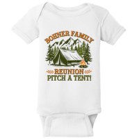 Bohner Family Reunion Pitch A Tent Baby Bodysuit