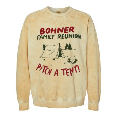 Bohner Family Reunion Colorblast Crewneck Sweatshirt