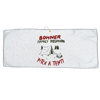 Bohner Family Reunion Large Microfiber Waffle Golf Towel