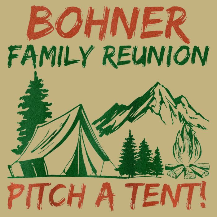 Bohner Family Reunion Pitch A Tent Raglan Gift Cooling Performance Crew T-Shirt
