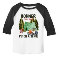 Bohner Family Reunion Pitch A Tent Vintage Toddler Fine Jersey T-Shirt