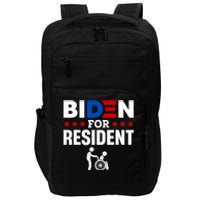 Biden For Resident Funny Anti Biden Impact Tech Backpack