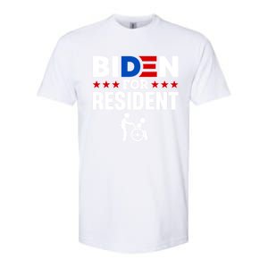 Biden For Resident Funny Anti Biden Softstyle CVC T-Shirt