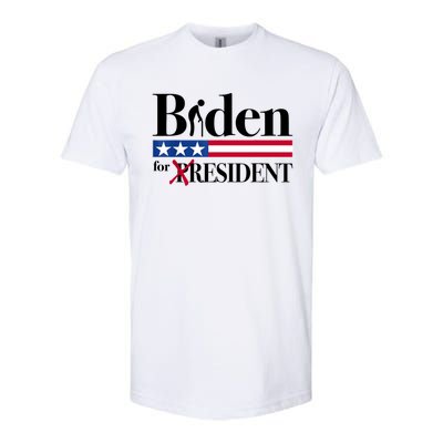 Biden For Resident Funny Anti Biden Softstyle® CVC T-Shirt