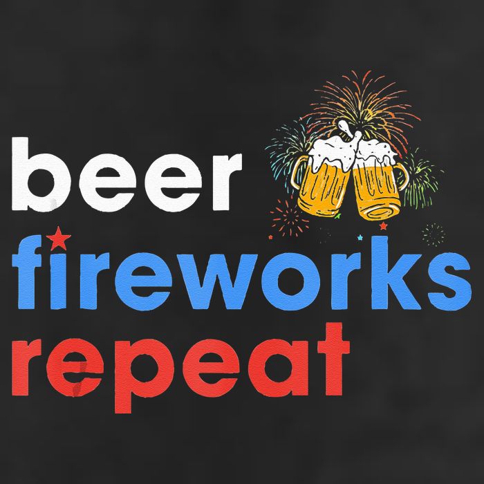 Beer Fireworks Repeat Funny 4th Of July Beer Lovers Gifts 11oz C Handle Ceramic Mug