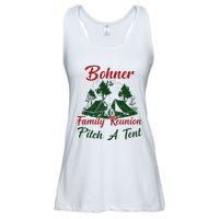 Bohner Family Reunion Pitch A Tent Matching Family Camping Ladies Essential Flowy Tank