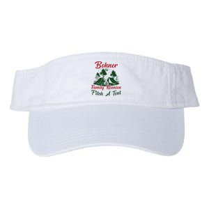 Bohner Family Reunion Pitch A Tent Matching Family Camping Valucap Bio-Washed Visor