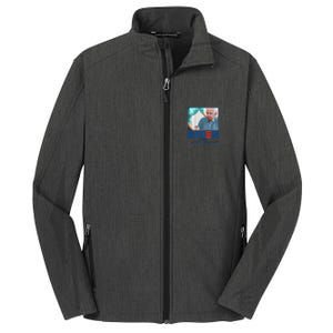 Biden For Resident Funny Biden Nursing Core Soft Shell Jacket