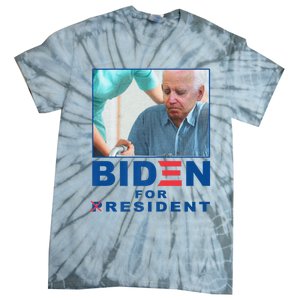 Biden For Resident Funny Biden Nursing Tie-Dye T-Shirt