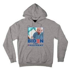 Biden For Resident Funny Biden Nursing Tall Hoodie